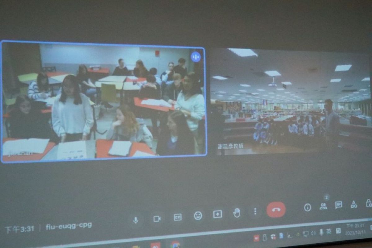 112-1法國中學視訊交流（高一）