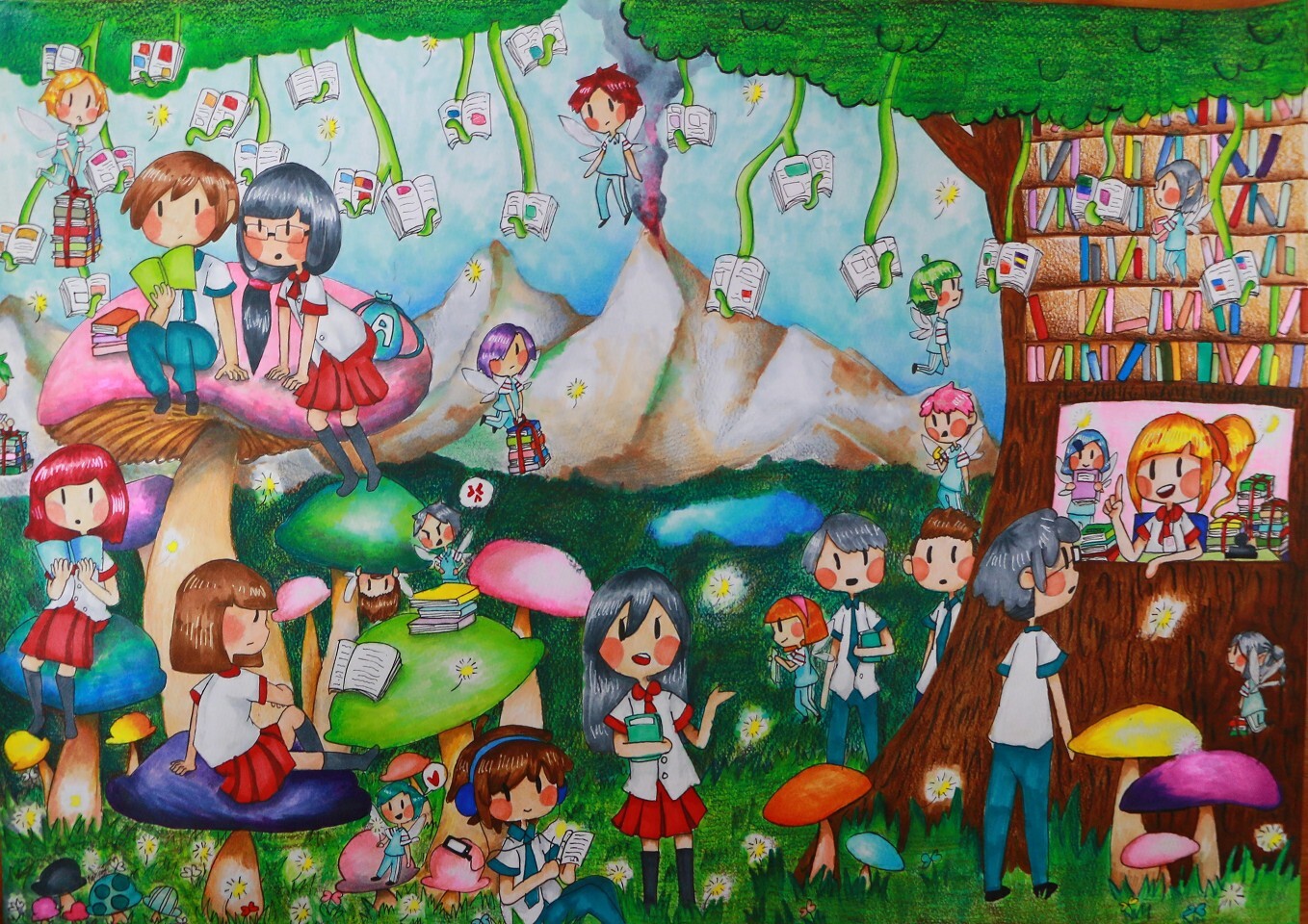 105-1彩繪圖書館