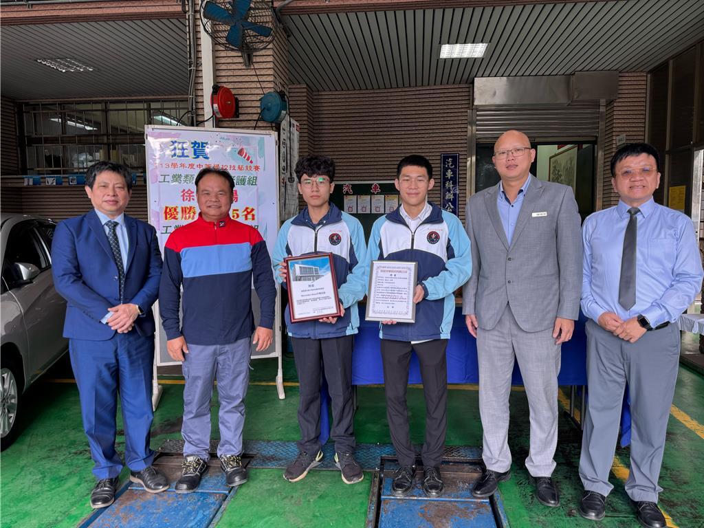 20241210_光復汽車科學子奪技藝競賽雙優勝 未畢業即獲車廠聘書_中時