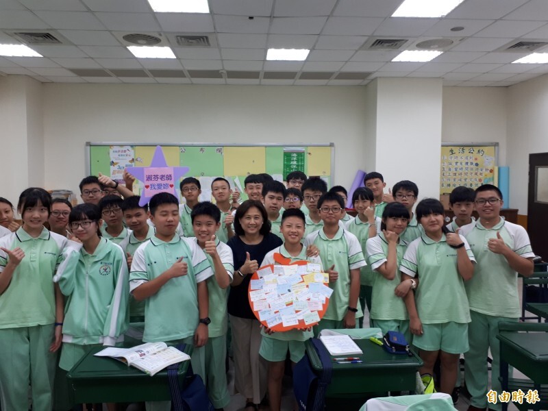 竹市私校唯一獲特殊優良教師 張淑芬用愛支持包容學生_自由時報